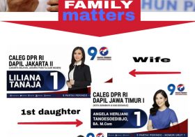 Keluarga Caleg DPR Hary Tanoesoedibjo