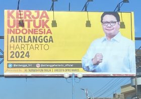 Poster Airlangga Hartarto 2024